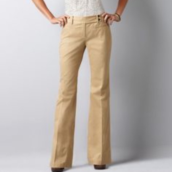 Ann Taylor Pants - Ann Taylor grey wide leg cotton pants